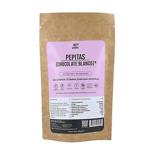 Vegan white chocolate chips 100 g (Chocolate)