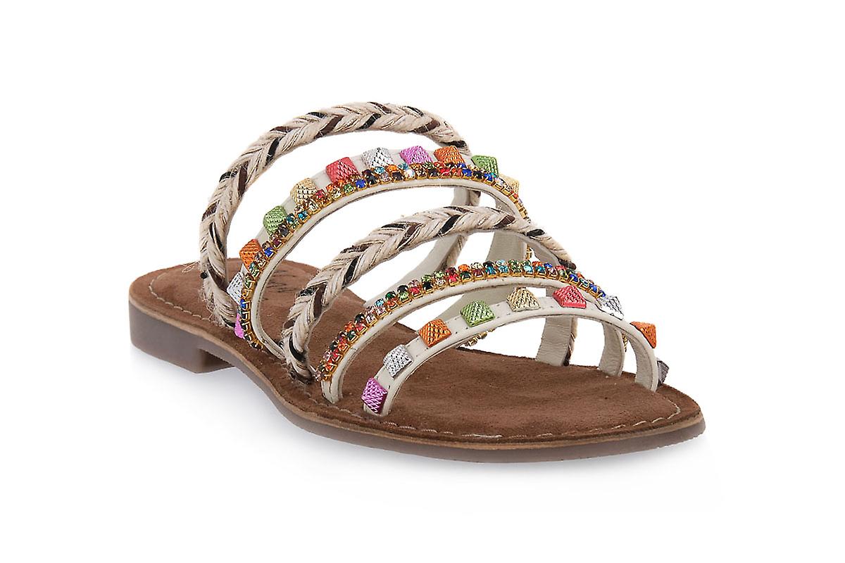 Alma en pena sandales blanches indi