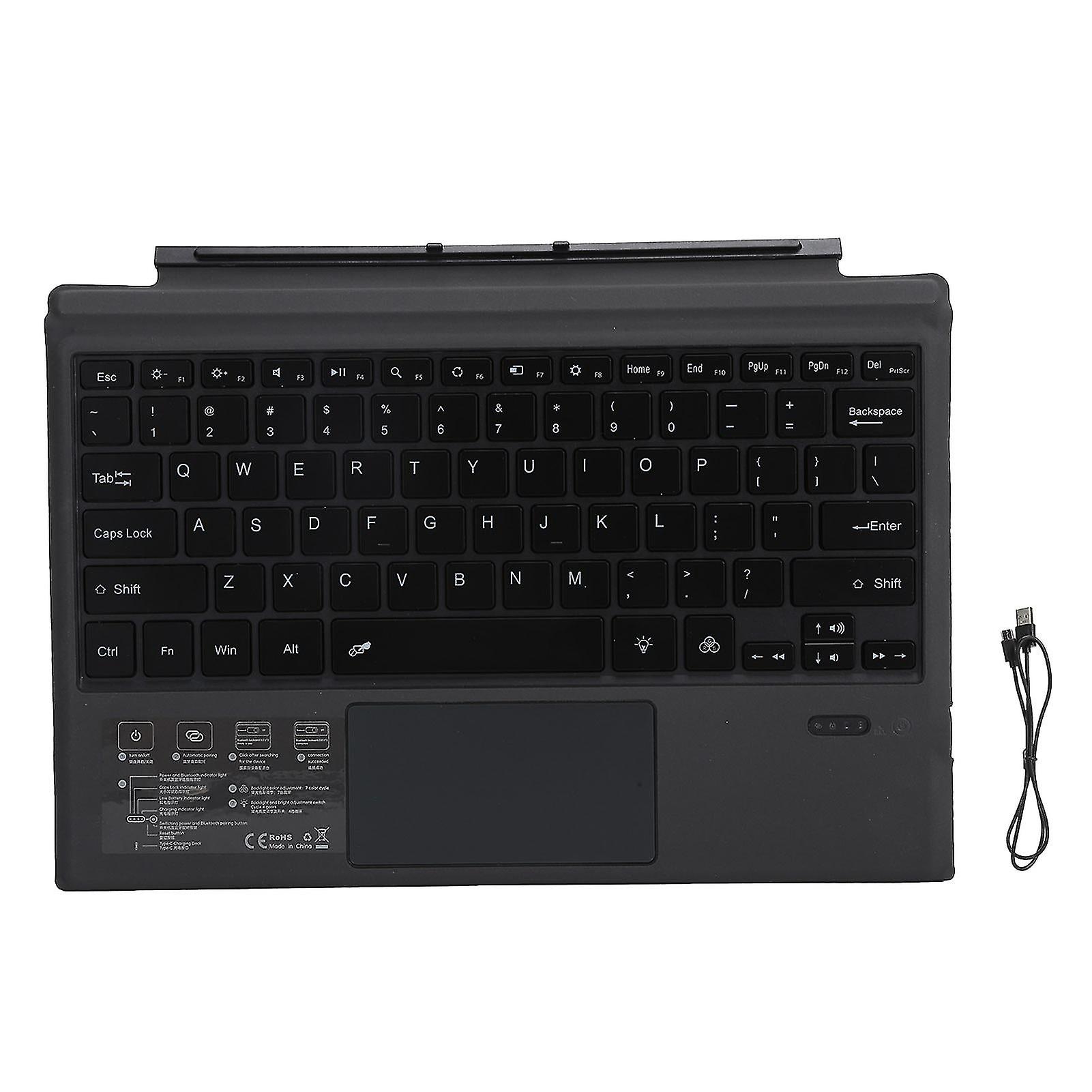 Wireless Keyboard Bluetooth Laptop Palmrest With Touchpad Computer Accessories For Microsoft
