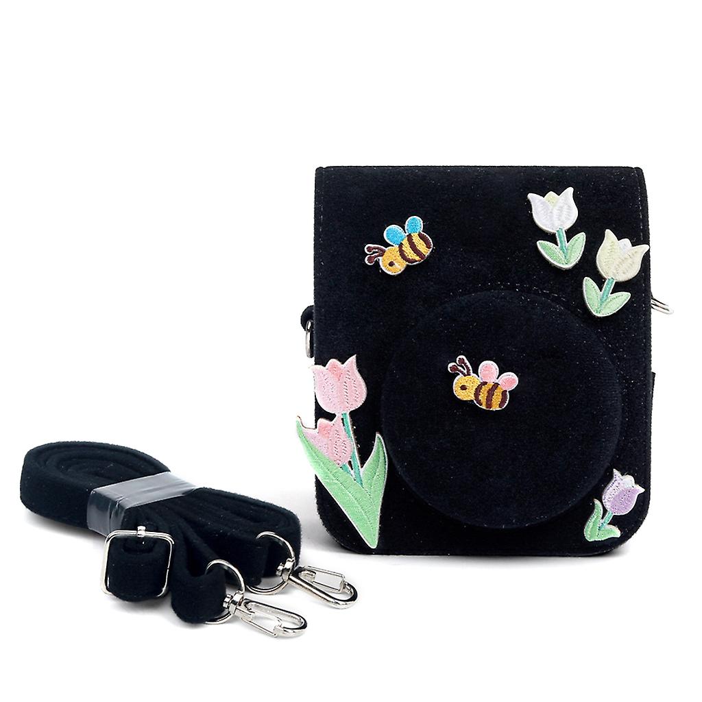 Camera Case Black Felt Soft Cover Bag for Mini 12 Camera Bag Anti-scratch