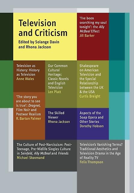 Television And Criticism Paperback
