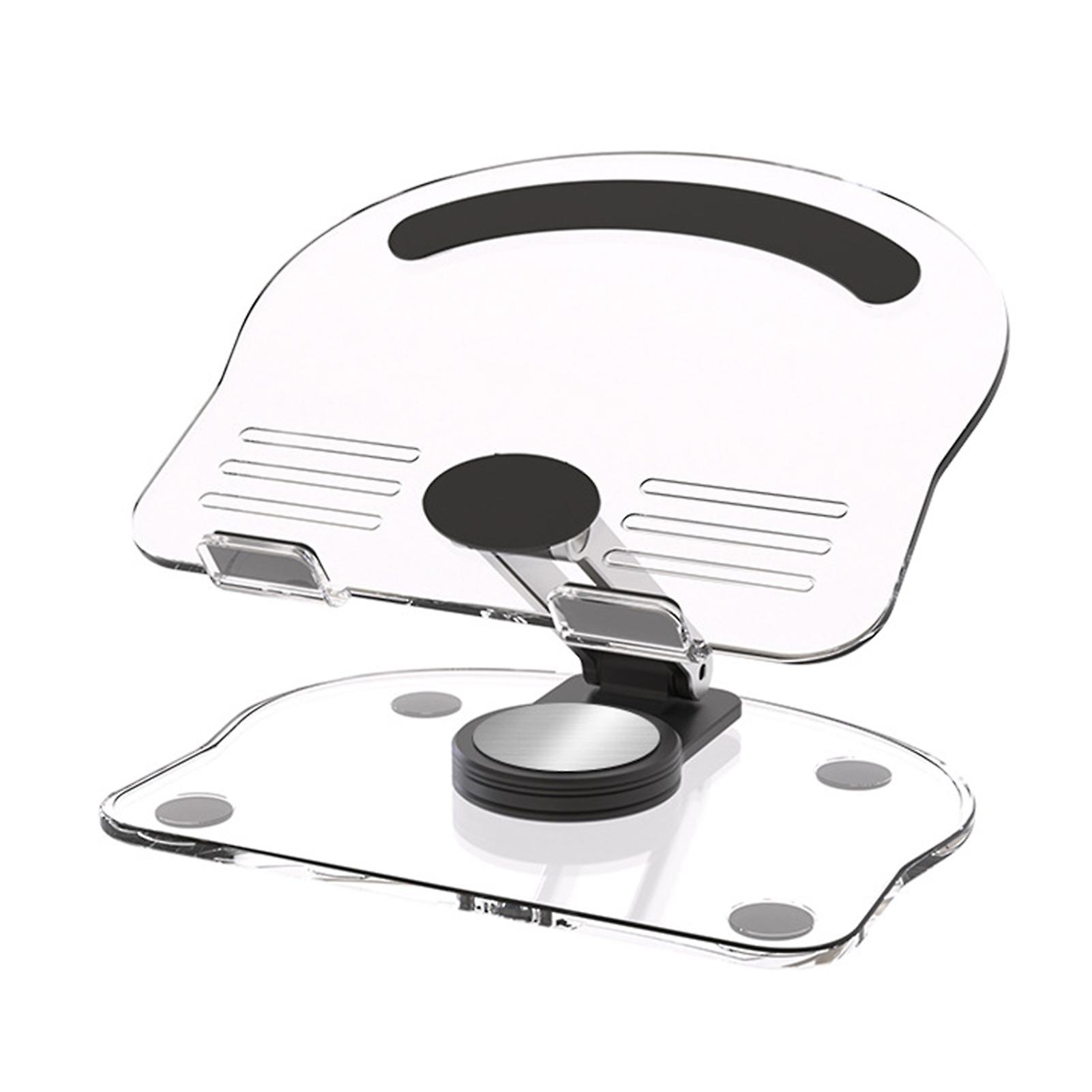 Rotatable Acrylic Tablet Stand Multiple Uses Phone Bracket for Living Room Office