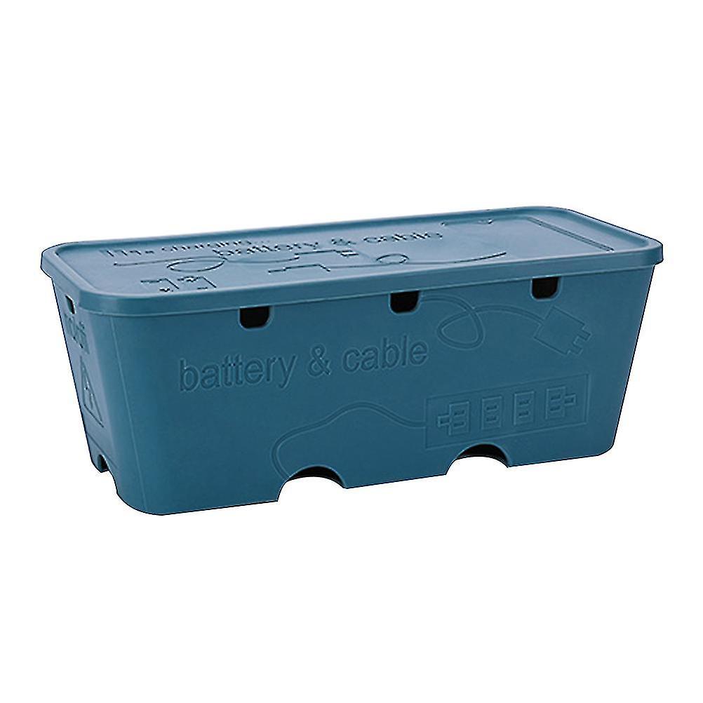 1pc Cable Storage Box Portable Reusable Cable Storage Container Storage Case Cord Organizer For Offi