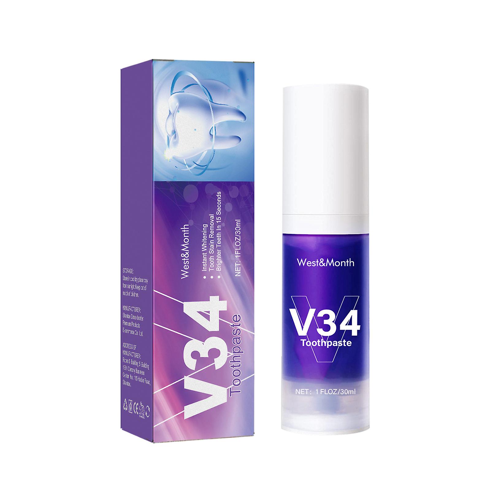 30ml Whitening Toothpaste Mousse Sensitivity Relief Tooth Care Toothpaste Mousse