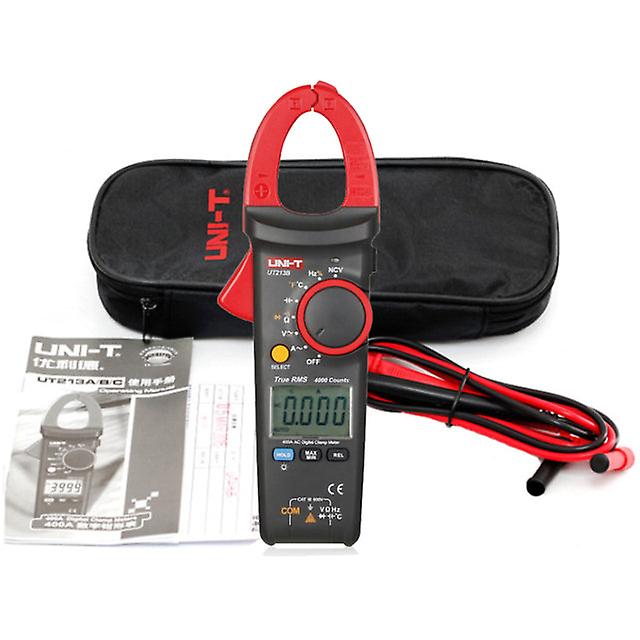 Uni-t Ut213b Digital Lcd Clamp Meter Multimeter Ac/dc Voltage Multimeter Multitester Medidor Dijital Multimeter Digitale
