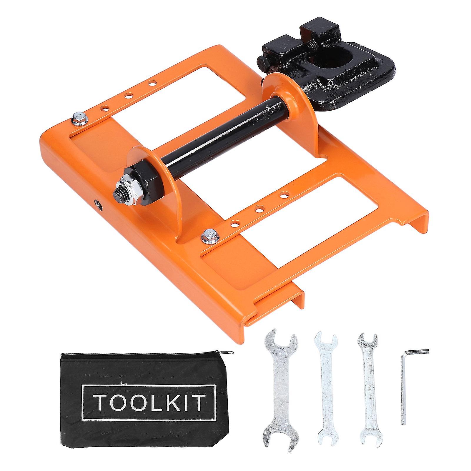 Orange mini portable chainsaw well made wear resistant long service life