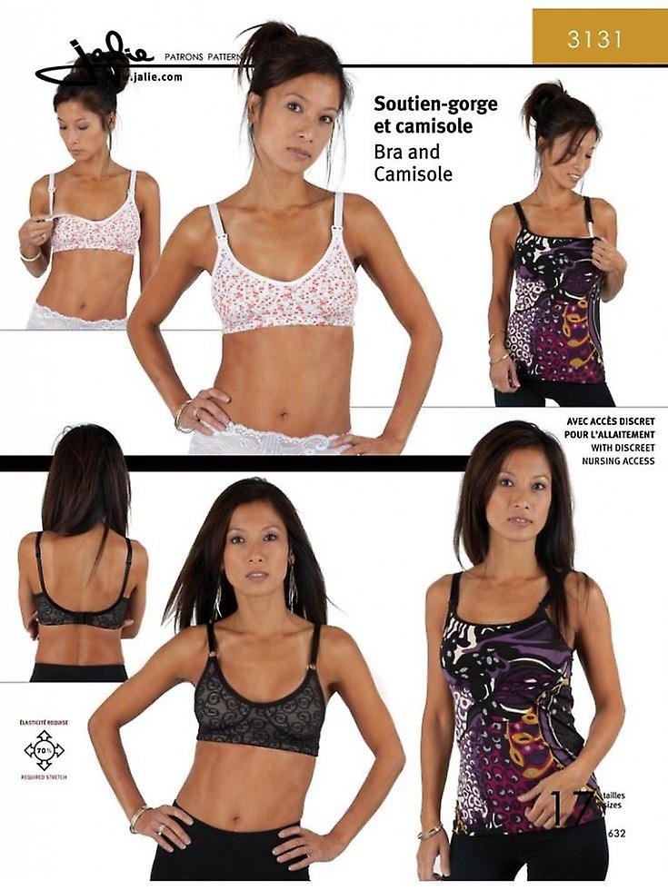 Jalie Paper Sewing Pattern 3131 Bra & Camisole