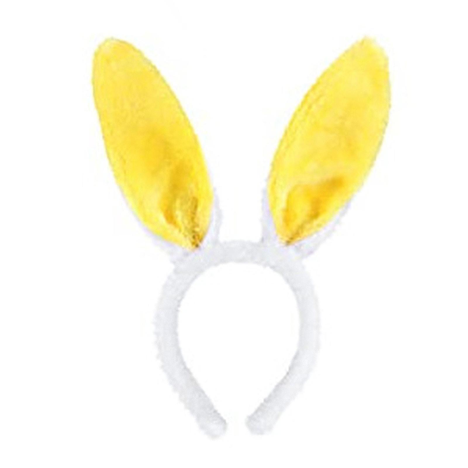 Children's Plush Bunny Rabbit Ears Easter Party Head Wear Colourful Headband