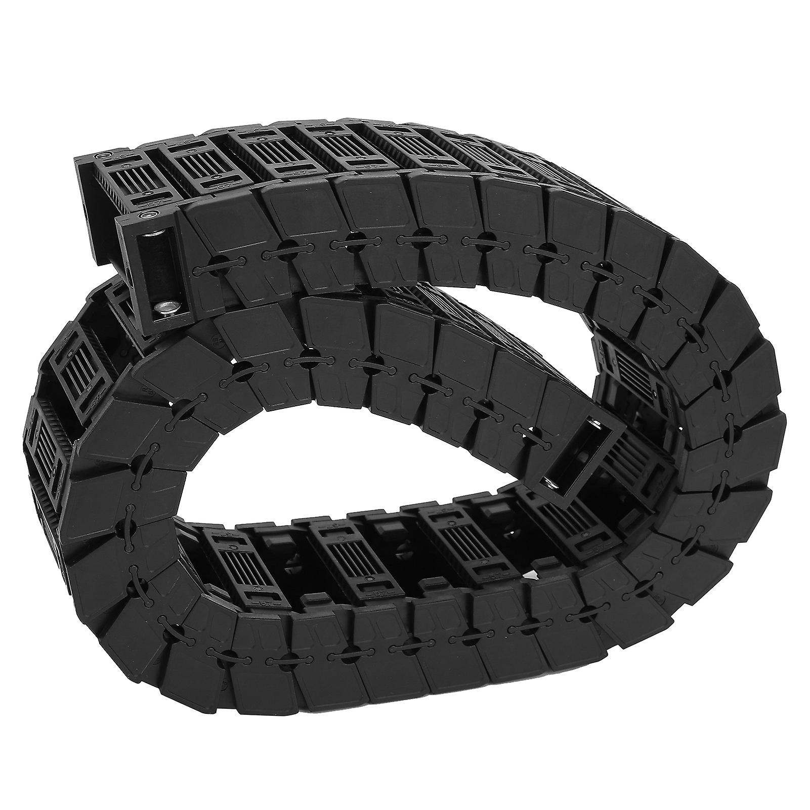 Cable Drag Chain Low Noise Series Tank Towline Nylon Removable Assembly 0.7/1 Meter