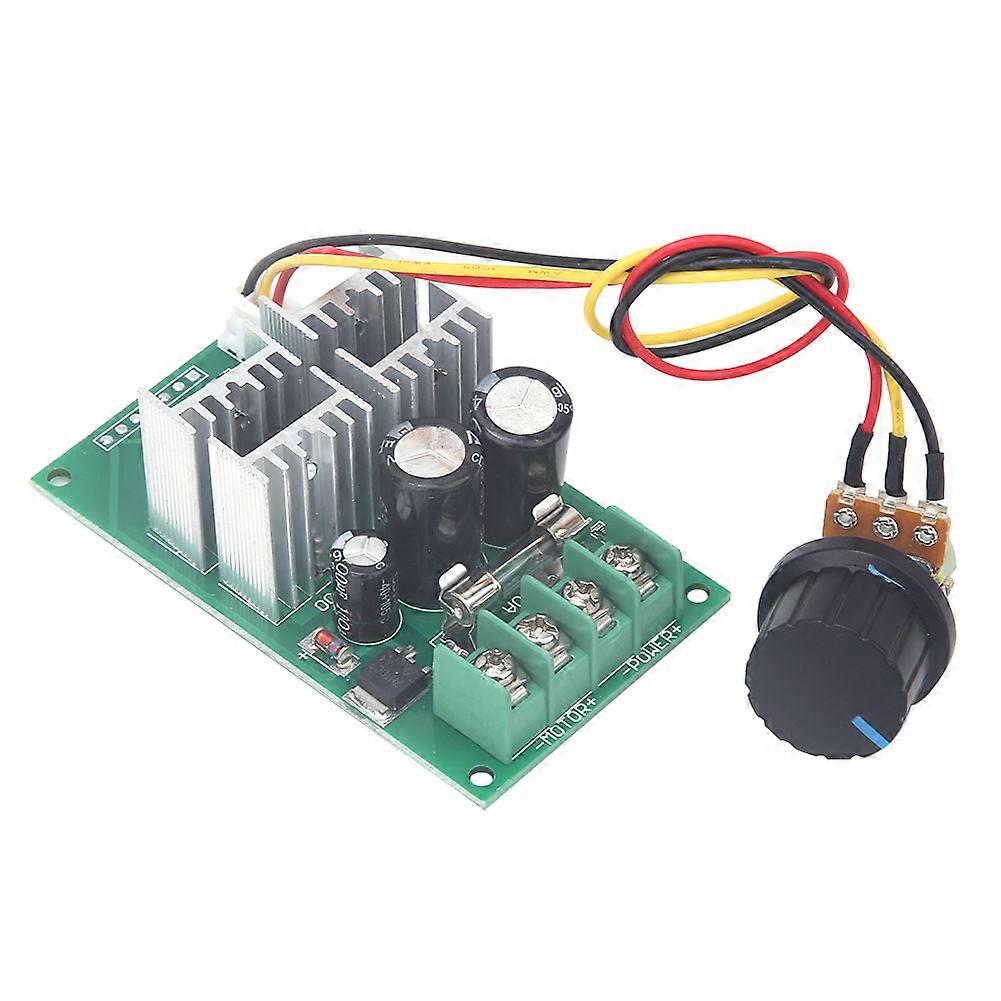 DC Motor Speed Controller High Quality PWM Support PLC Analog with Knob DC6-60V 20A