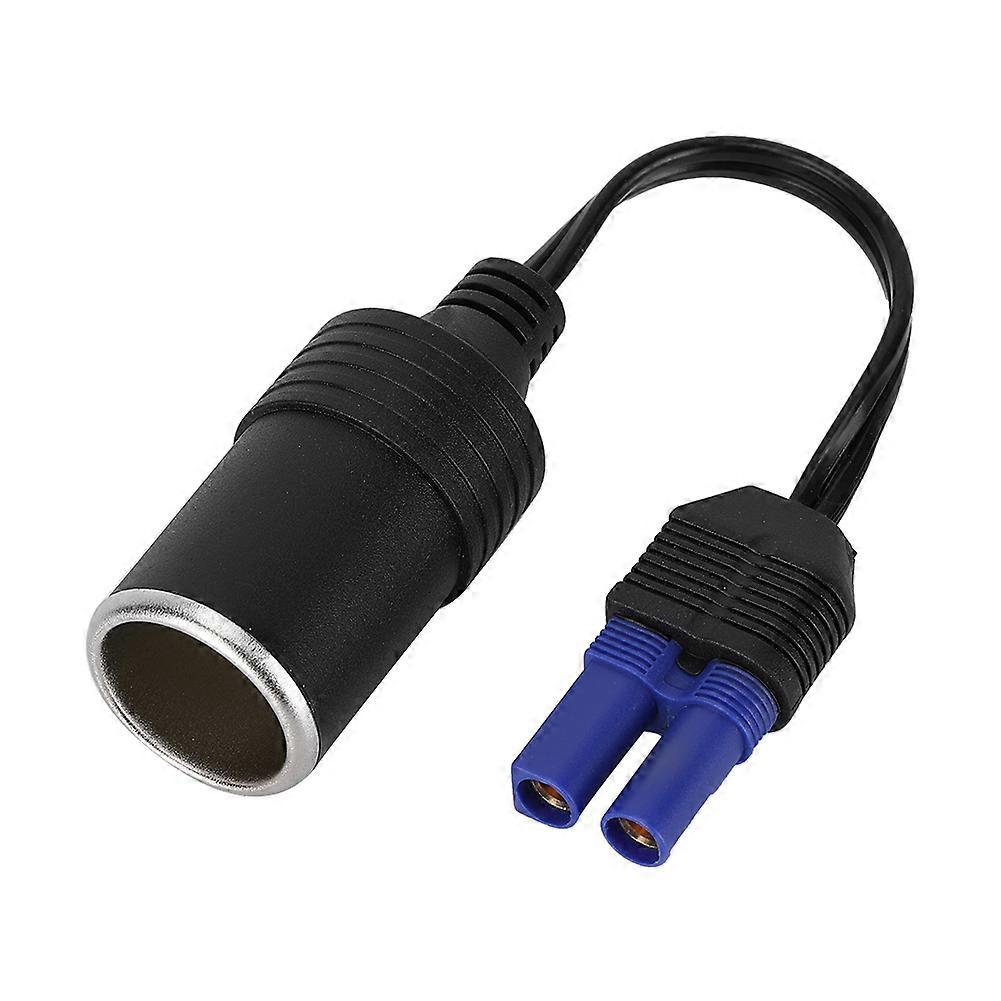 Car Emergency Jump Start Battery Cable Adapter EC5 Female to Cigarette Lighter Socket