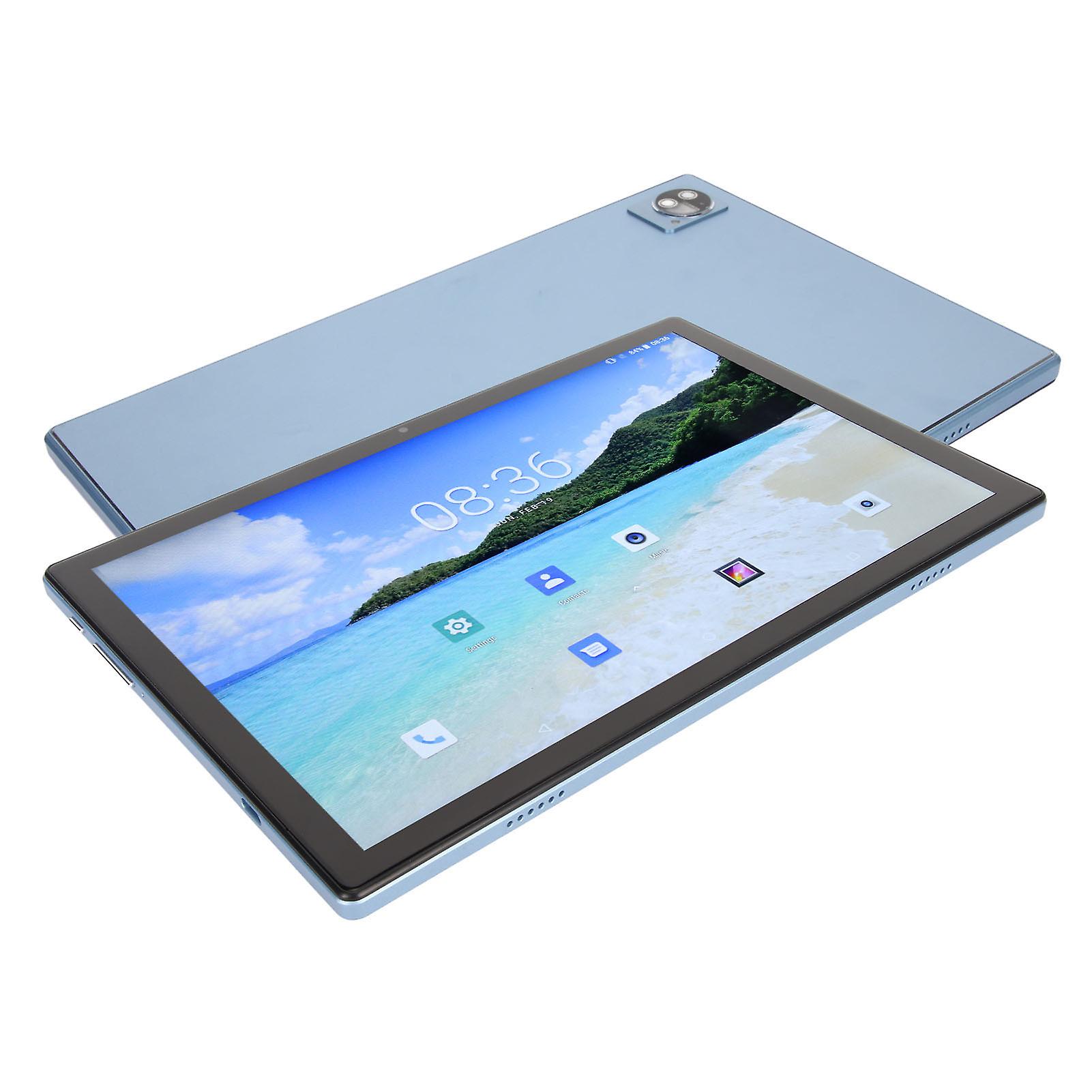 10.1in 2-in-1 Tablet 8GB RAM 256GB ROM Blue with Keyboard Case