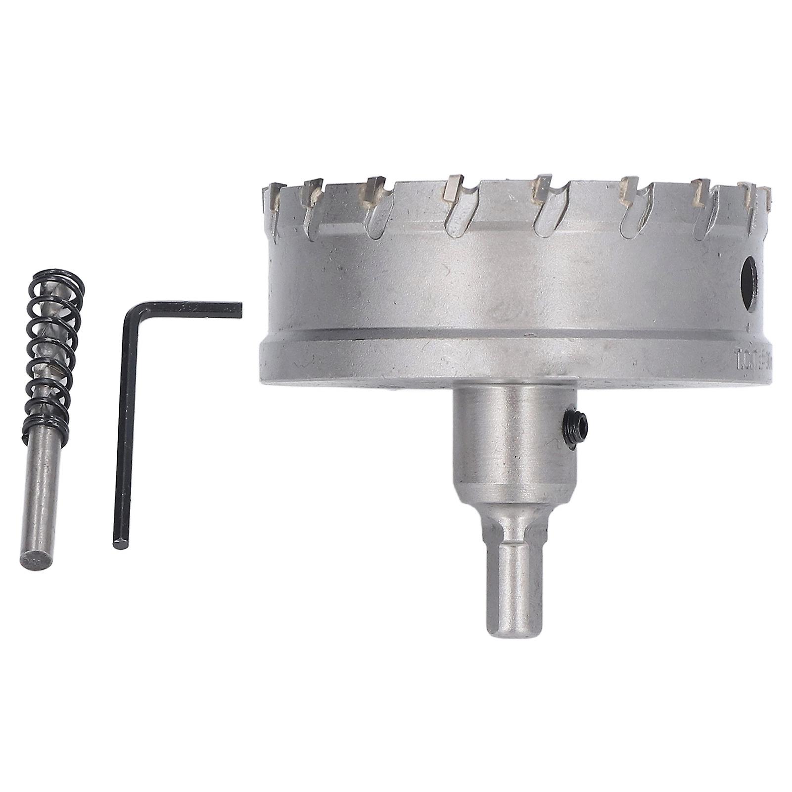 Hole Saw Drill Bit Opener Carbide TCT Cutter Drilling Cutting Tool for Metal Wood90mm / 3.54in