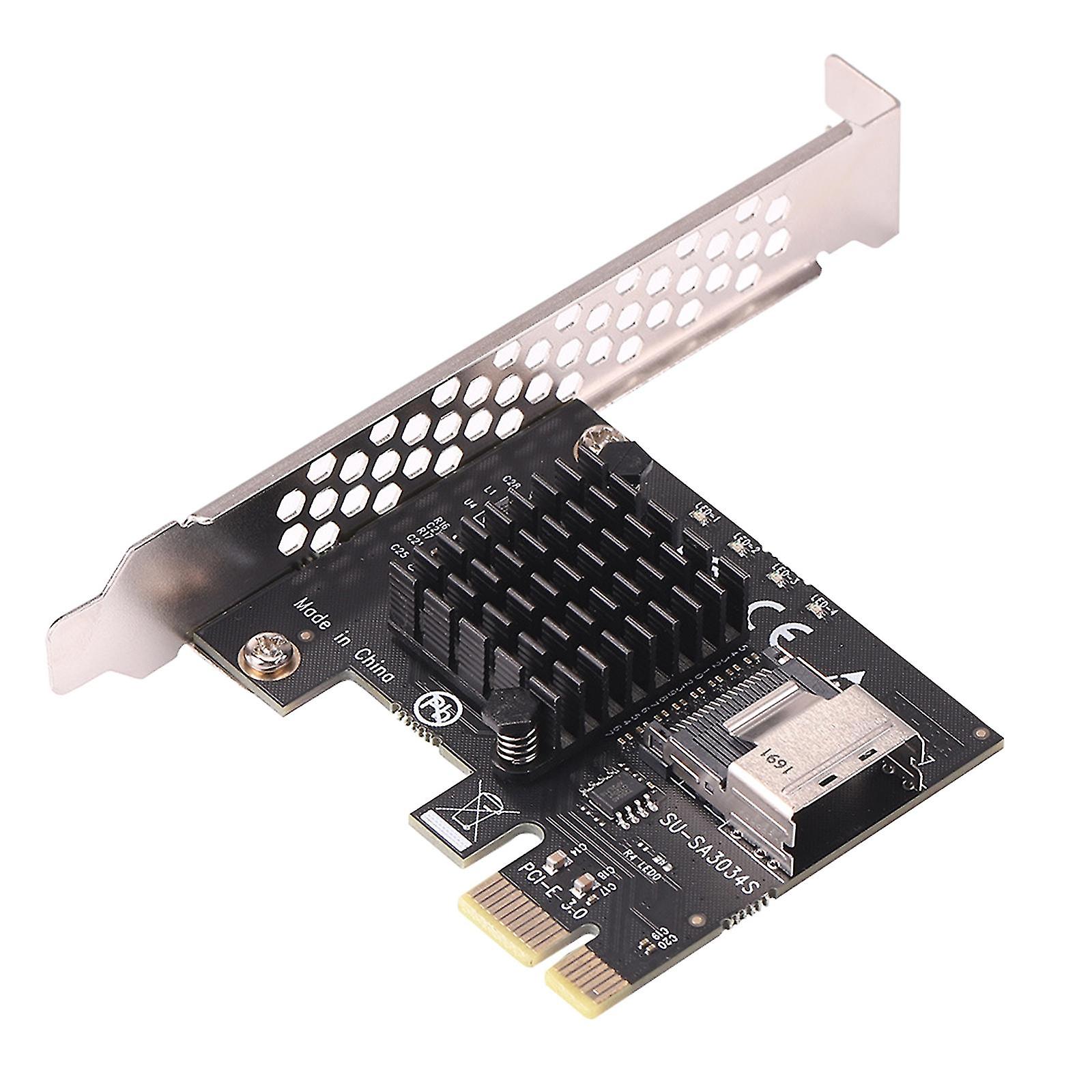 Pcie X1 Mini Sas Ssd Sata3.0 Expansion Card Pci For Express Mini Ata Ssd Adapter