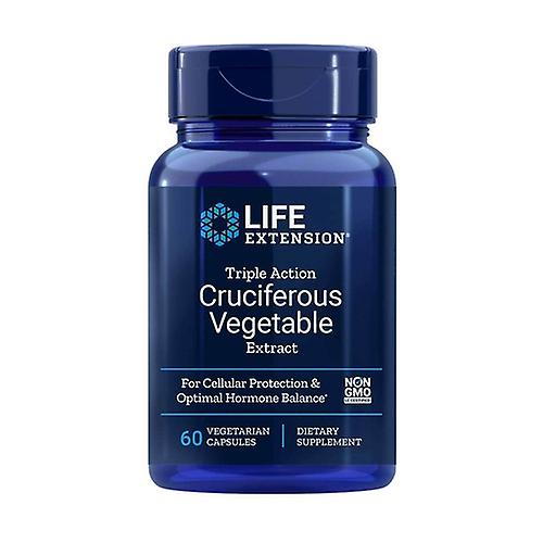 Triple Action Cruciferous Extract 60 vegetable capsules