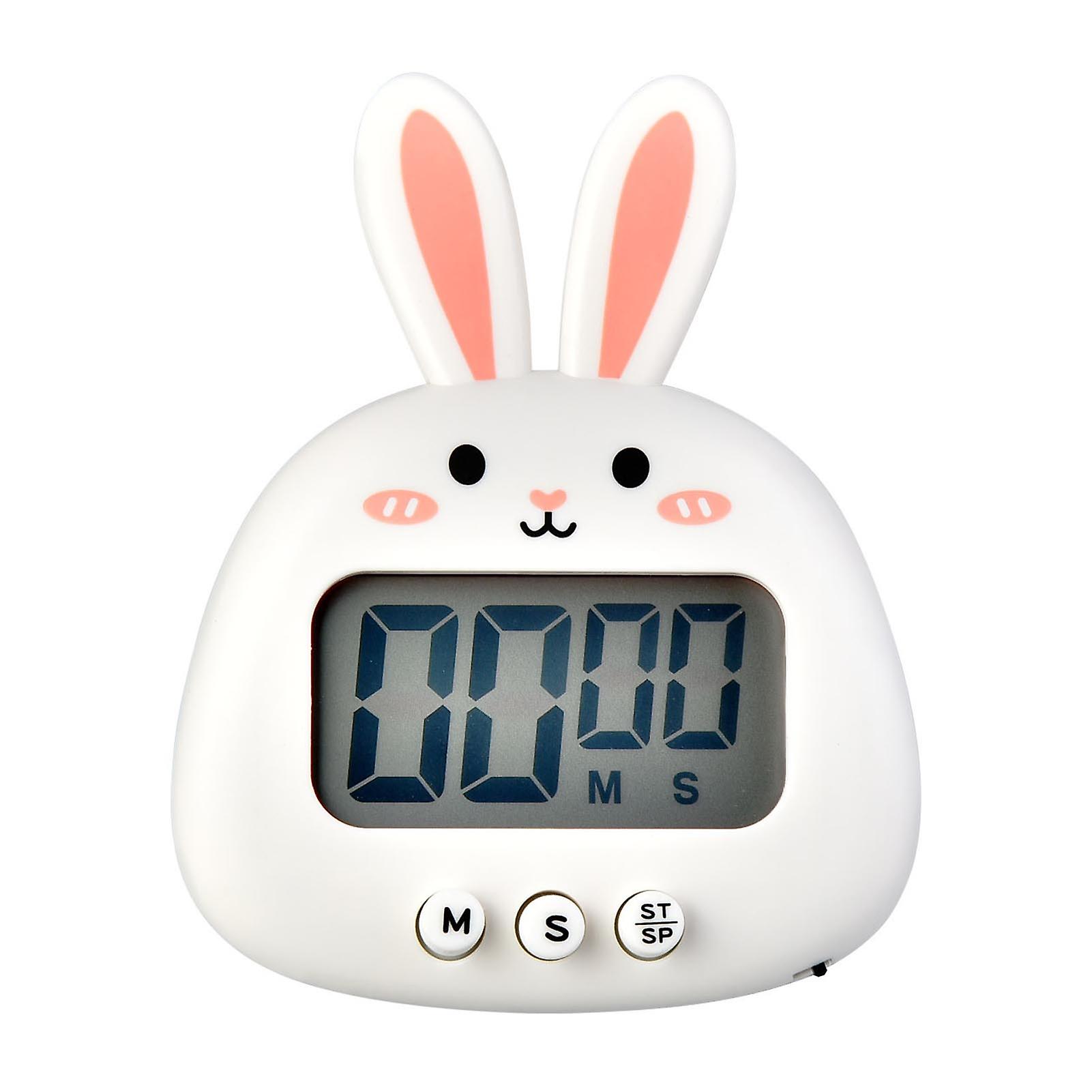 2026 Latest Model  Digital Kitchen Timer Cute Bunny Magnetic Precise Easy