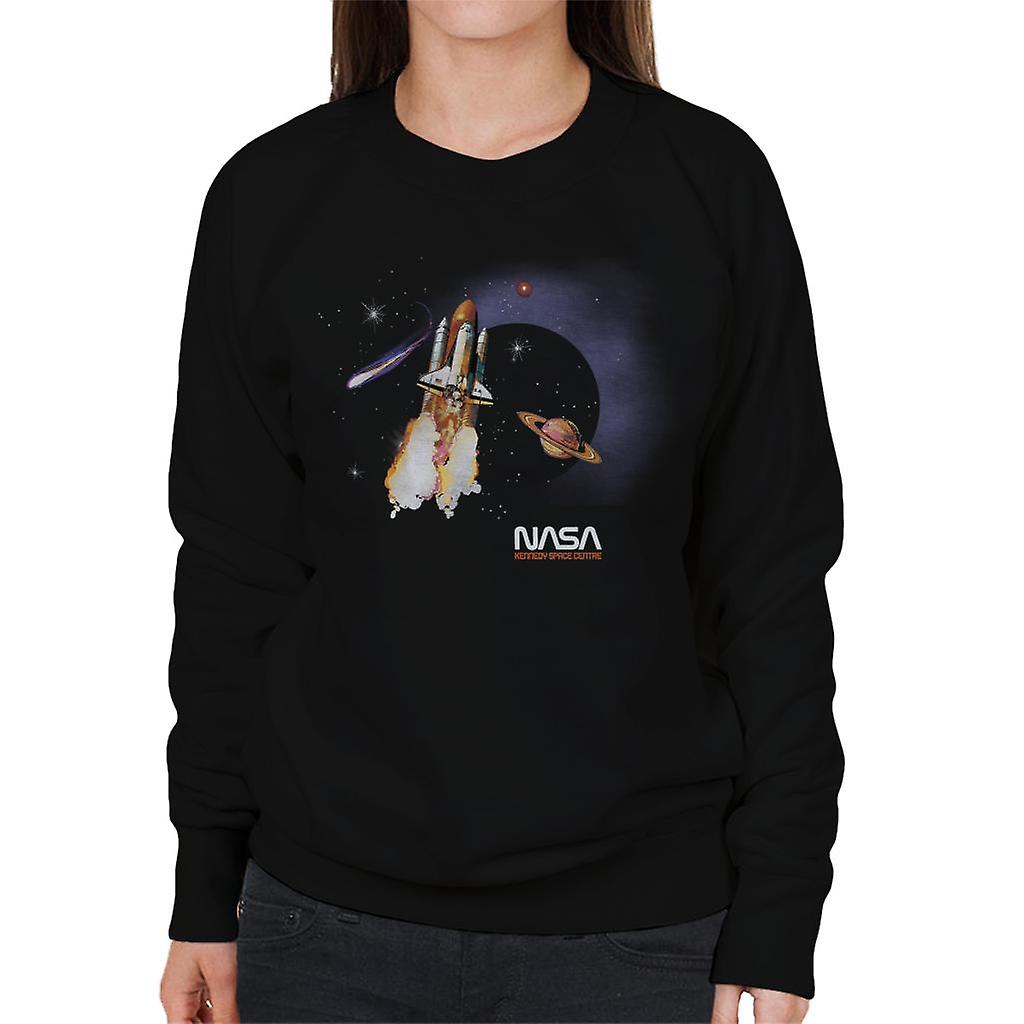 NASA Kennedy Space Centre Rocket Blast Women's Sweatshirt