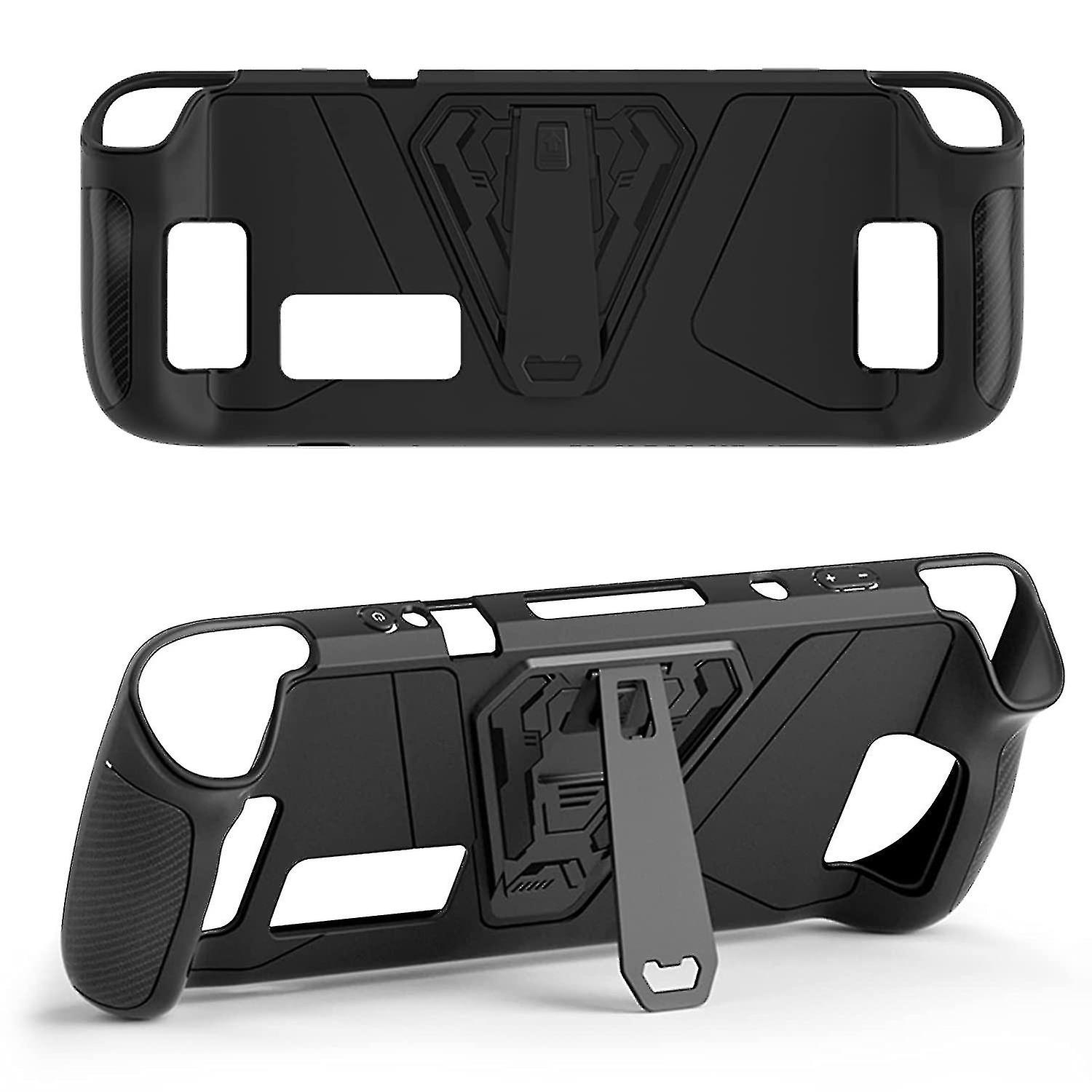 Metal Kickstand Case For Deck, Cutouts Tpu Cover With Stable Stand Fit Carrying Case_d114