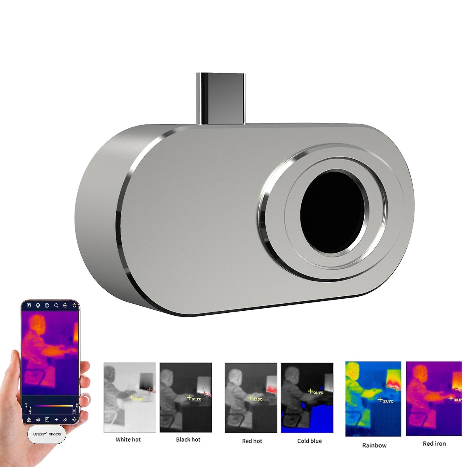 NOYAFA NF-583S Infrarood Camera Warmtebeeldcamera voor Android Type-C