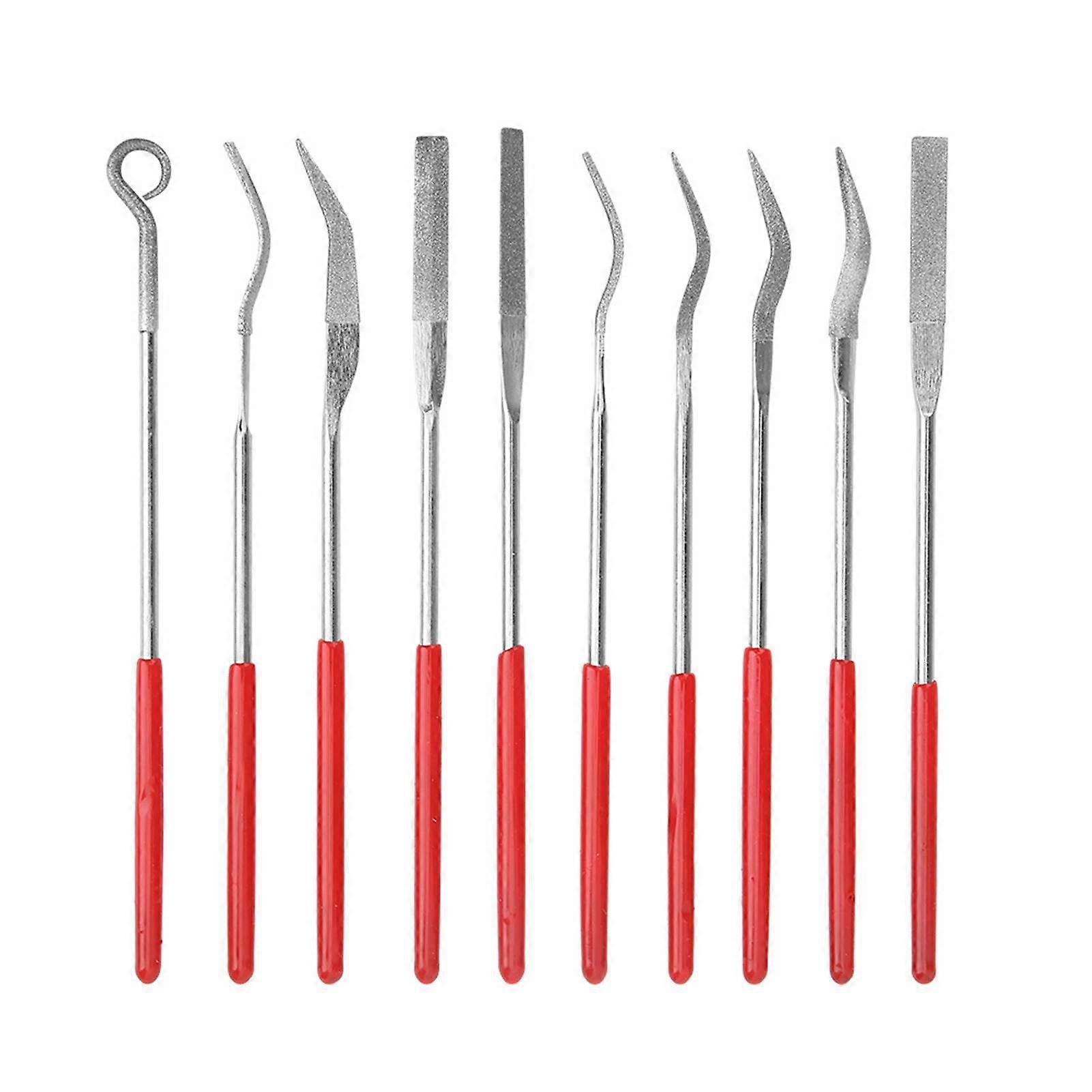 Diamond File Set Common Abrasive Special shaped Grinding Multi Function Manual Tools