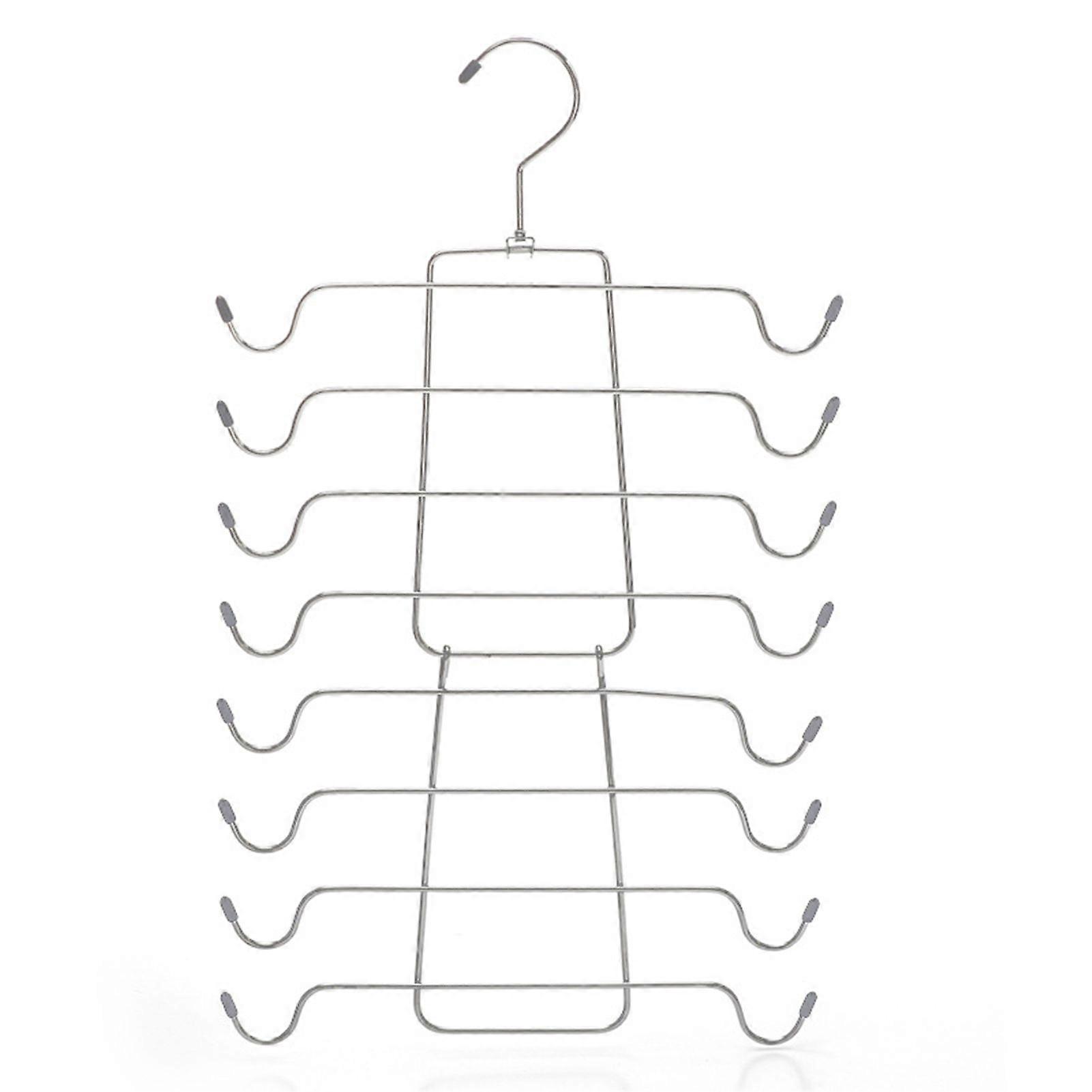 Multi-layered folding alloy hanger, storage accessory for clothes, wa