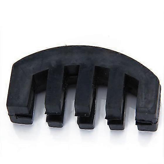 Rubber 4/4 Violin practice mute Black