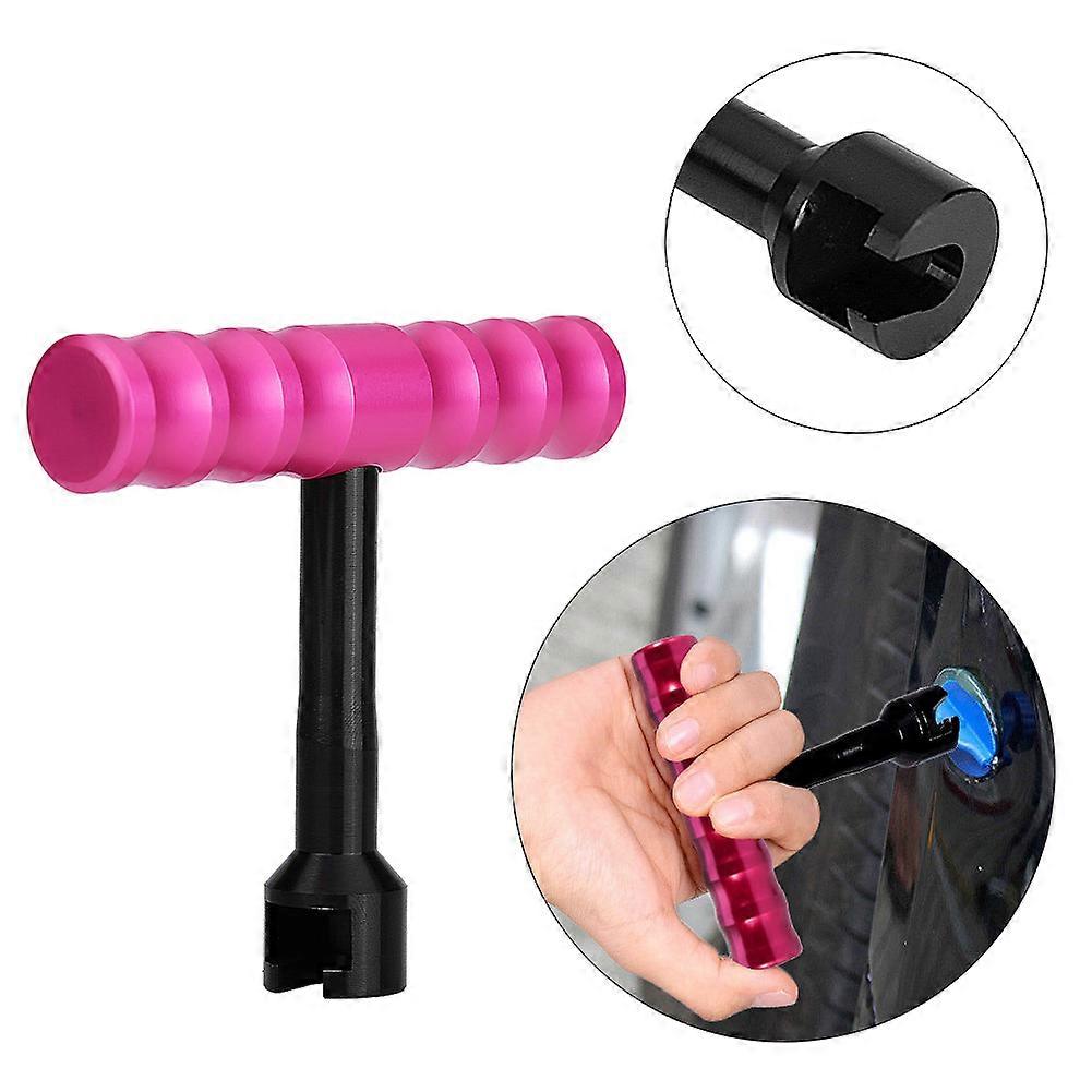 Car Body Paintless Dent Repair Removal Tool Kit Puller Lifter T~Bar with Rose Red Handle NO.77584