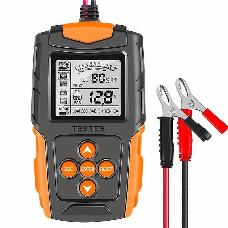 12V 24V Portable Professional Car Battery Tester Cca Digital Battery Analyzer Measurement Diagnostic Tool For Lead-acid Battery