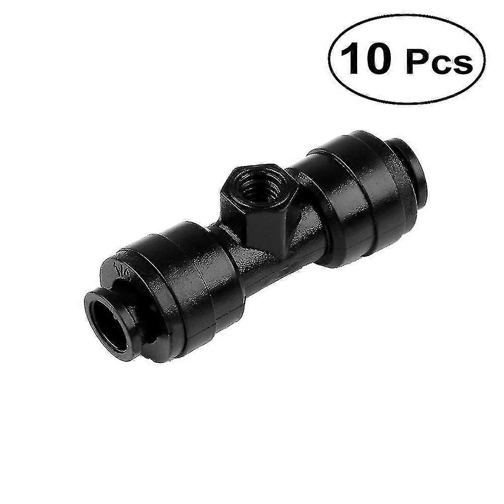 10 Pcs Low Pressure Spray Nozzle Tee Joint Spray Cooling Atomization Effect Irrigation Integrated Drippers Sprinklers Emitter Drip System