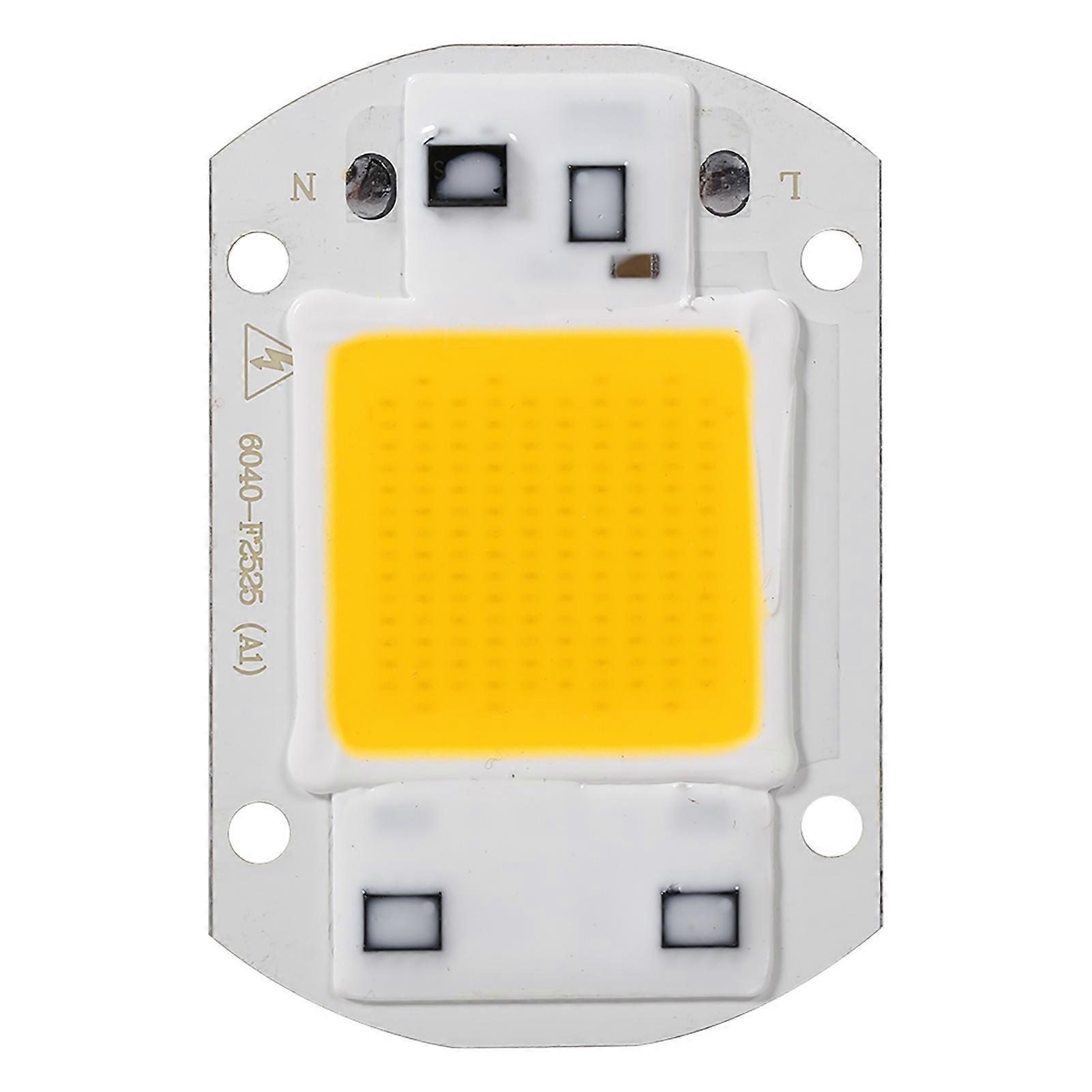 1 Stück 220V 30W Warmweiß Hochleistungs-Integriertes LED-Flutlicht COB-Chip-Lampe (30W Warmweiß)