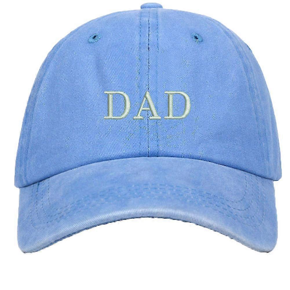 GYFDYM אבא אמא מכתבים רקמה כובע בייסבול 100% כותנה מכובסת כובע דייגים