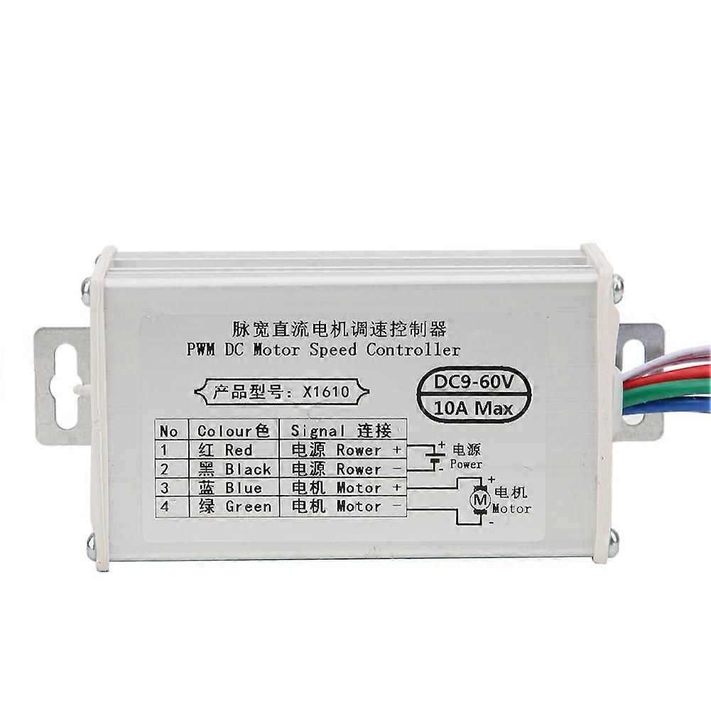 Brush Dc Motor Controller Adjustable Pwm Speed Control Dc9-60v 10a/20a/30a10a