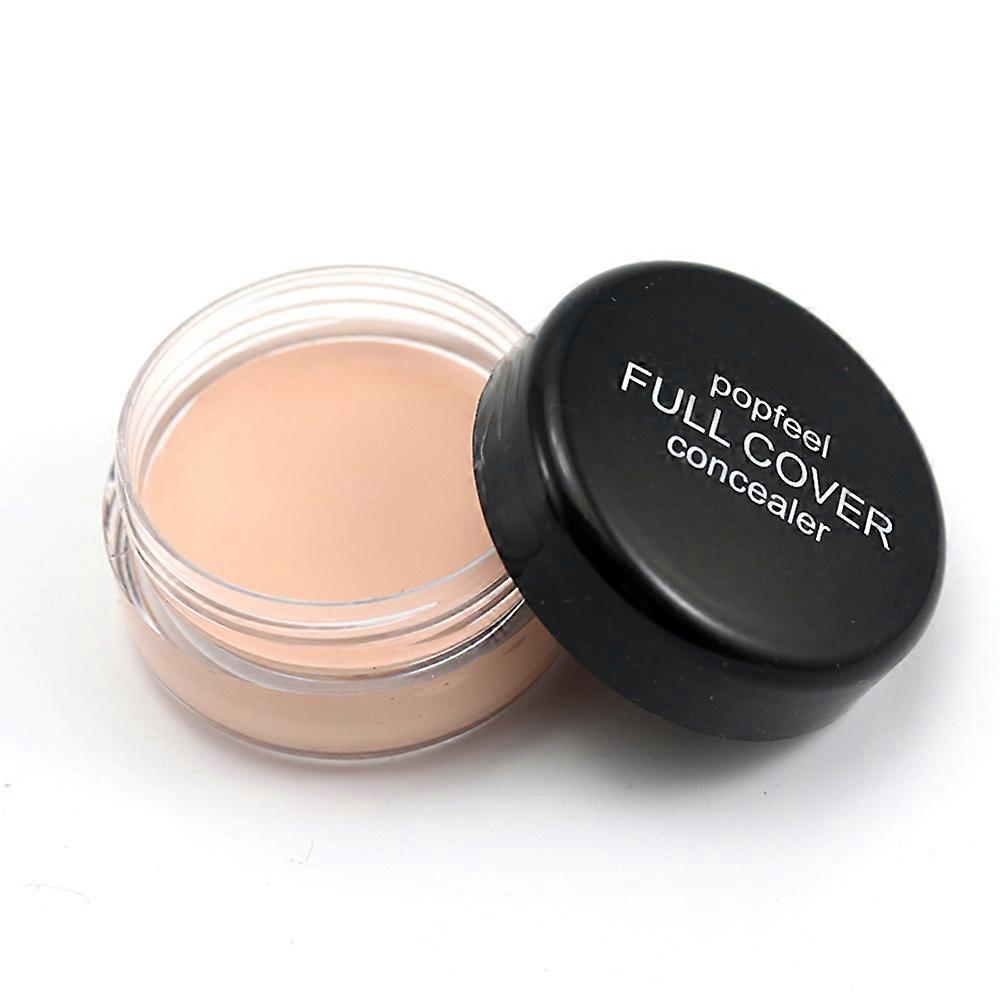 5Color Full Cover Concealer Crème Longue Durée Hydratant Pore Acné Cernes Cernes Paresse Couverture Visage Base des yeux Femmes Maquillage TSLM1