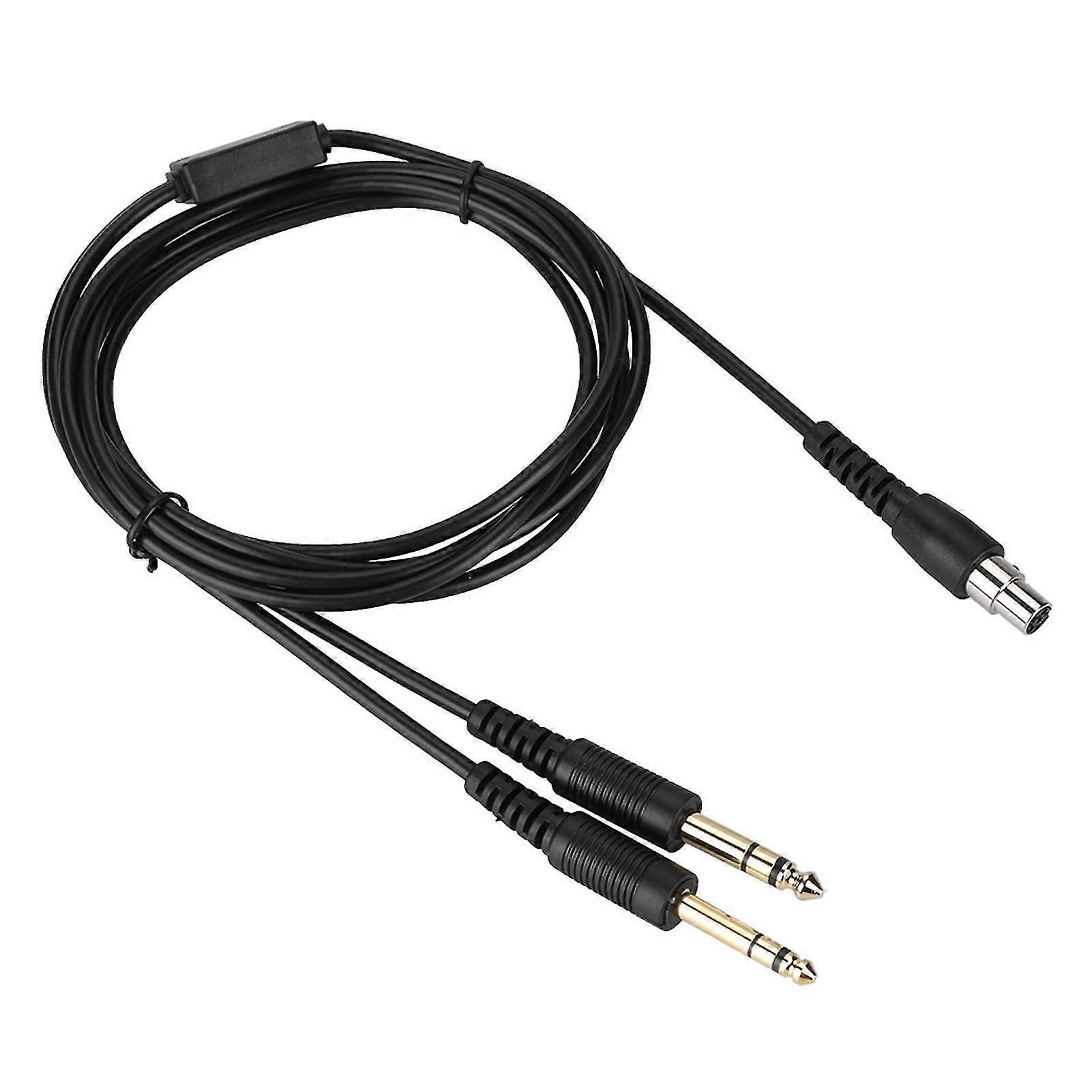 200cm Aviation Headset Plug Replacement Cable Adapter Compatible with Pilot DIY Switch-YM_Sep