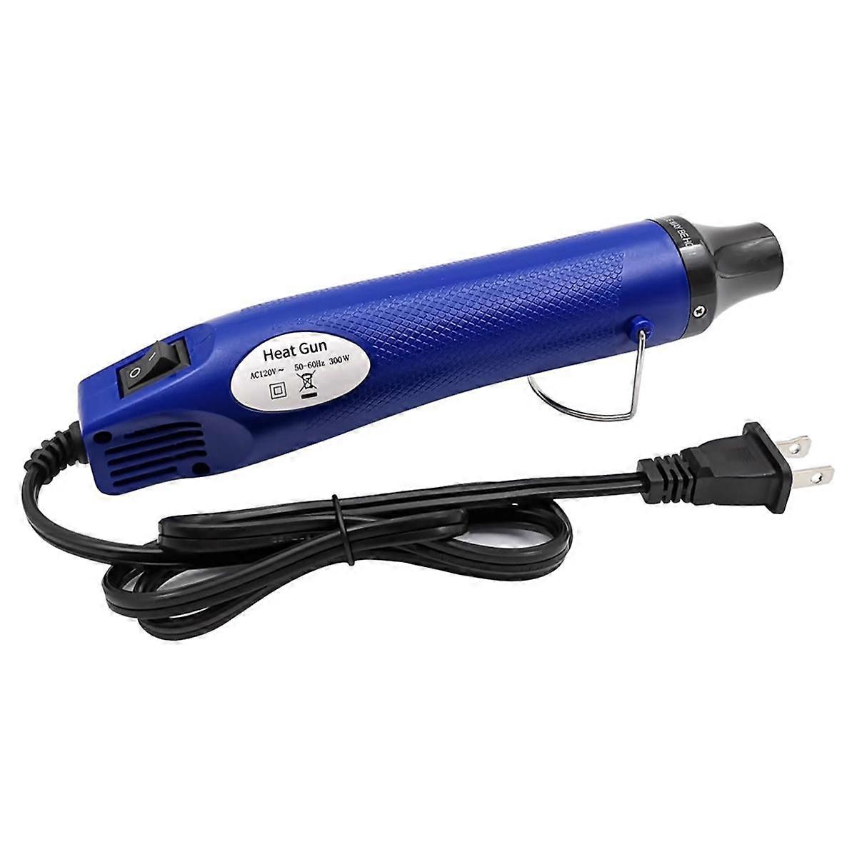 Portable Hot Air Machine Mini Hot Air Machine Hot Air Machine for Embossing Shrink Wrapping Drying Paint US Plug Blue