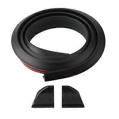 Universal Roof Spoiler 1.5M Car-Styling 5D Carbon Rubber Tail Spoiler PU Brazing DIY Refit Spoiler Suitable By All Type Of Car
