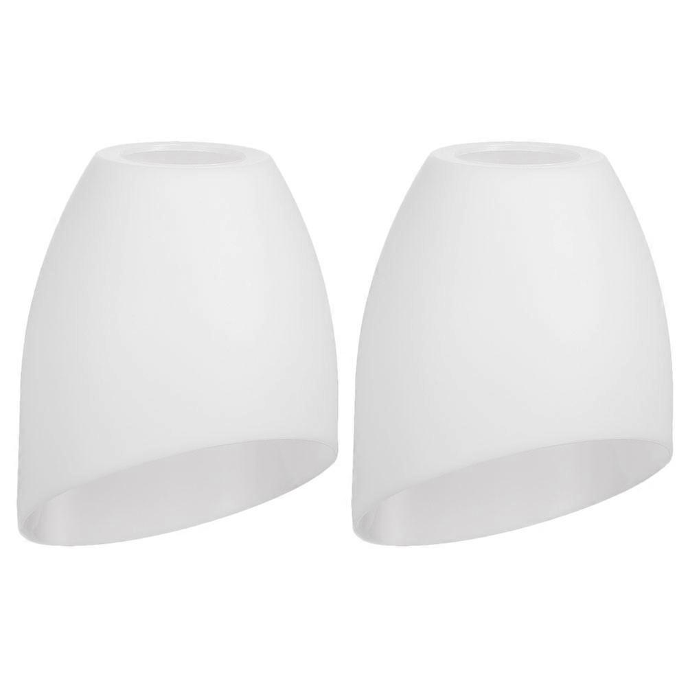 2 pcs Horseshoe Lampshade Plastic Lampshade Replacement Lamp Shade Decorative Lamp Shade