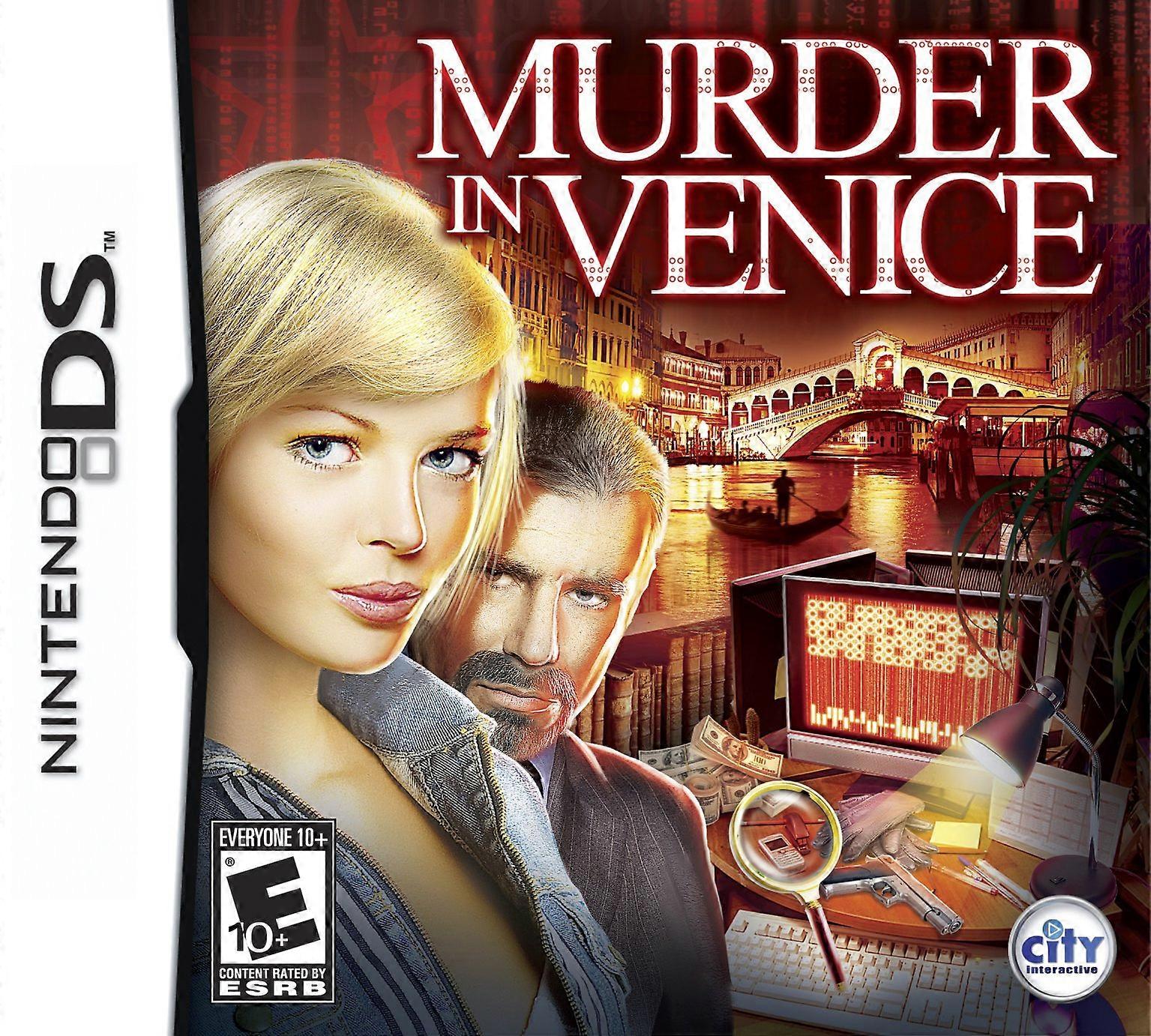 Murder in Venice  Game -  - PAL - New & Sealed
