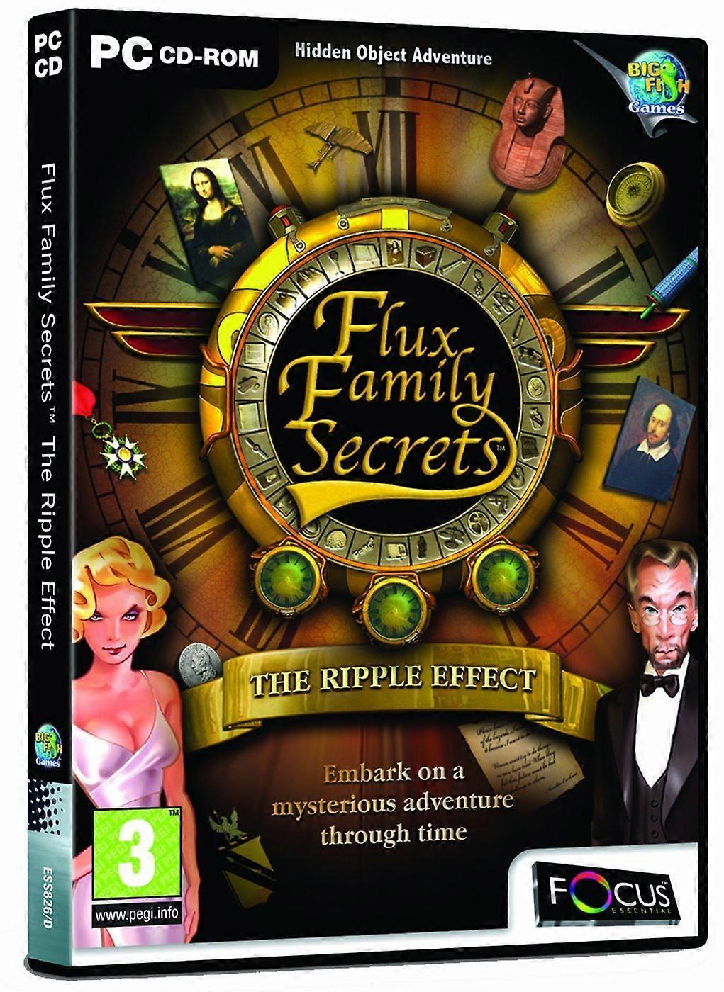 Flux Family Secrets The Ripple Effect (PC CD) - New & Sealed