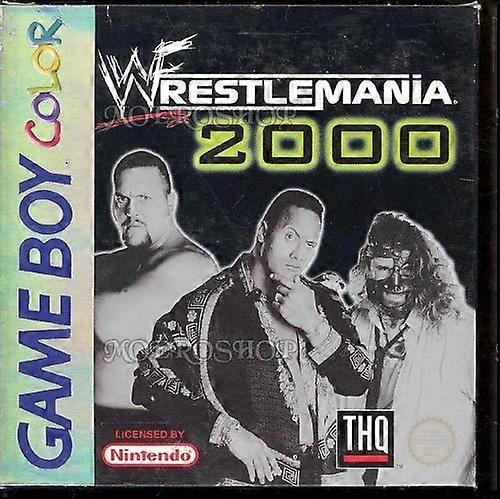 Wwf Wrestlemania 2000  Game -  - PAL - New & Sealed