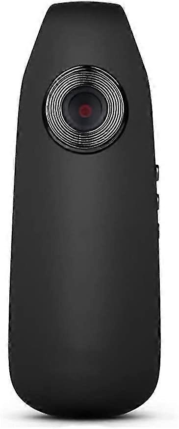 Chronus Mini Camera 1080P HD Portable Camera Body Video Camera(Black)