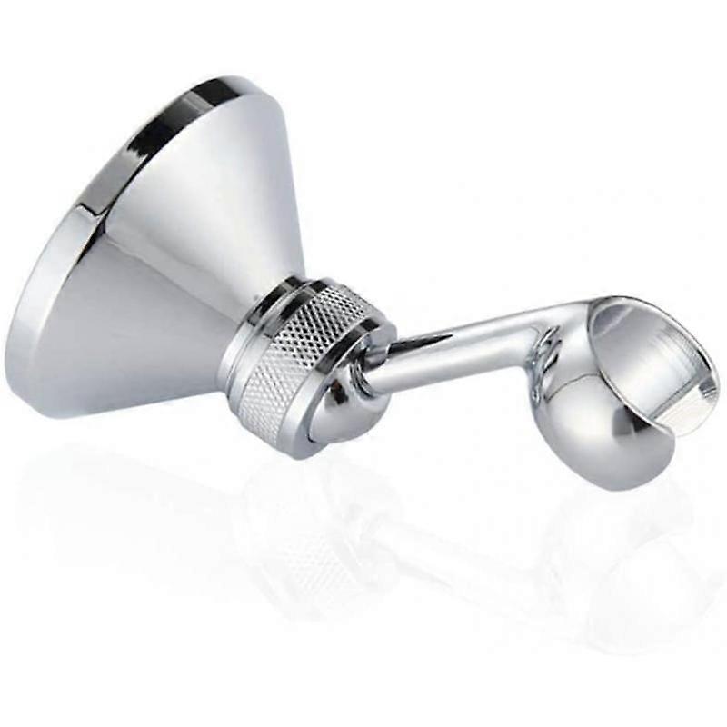 Shower arm adapter, chrome-plated bracket for shower head
