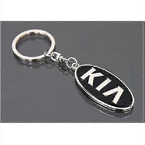 New Metal Epoxy Kia Logo Keychain