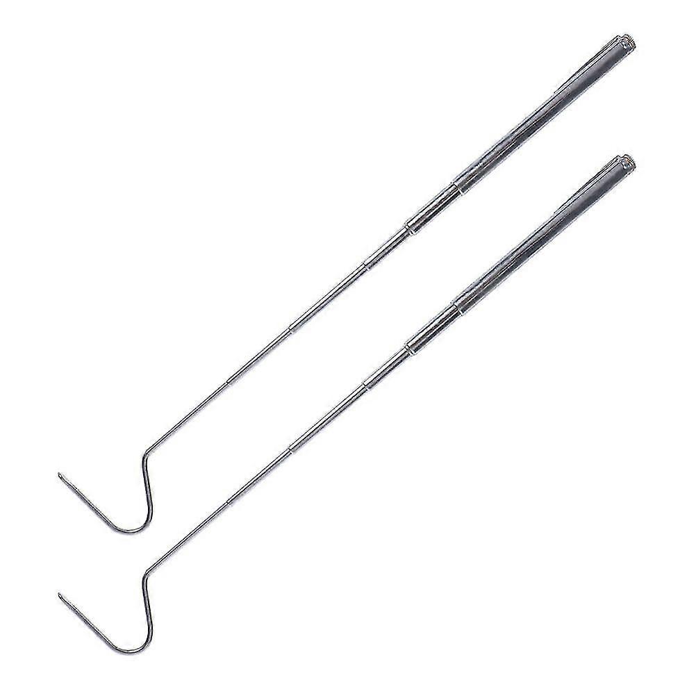 2 Pcs Reptisand Snake Catching Hook Snake Tong Snake Catching Tongs Reptile Catcher Stick