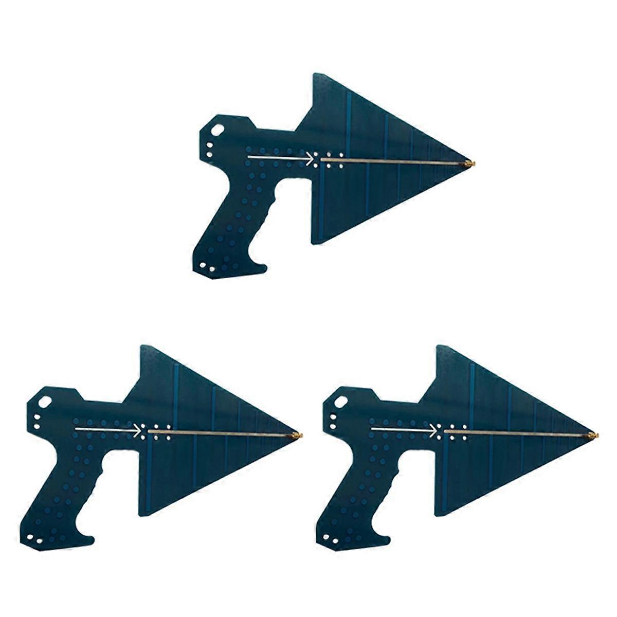 3X Log Periodic Antenna 0.6-10GHz Direction Finding Antenna Spectrum Analyzer Signal Analysis Posit