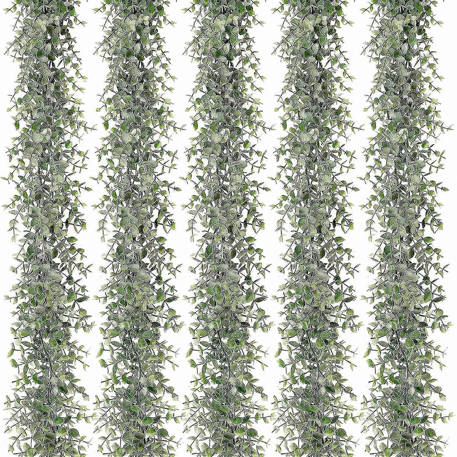 5 Packs 30ft Artificial Eucalyptus Compatible Wedding Table Backdrop Arch