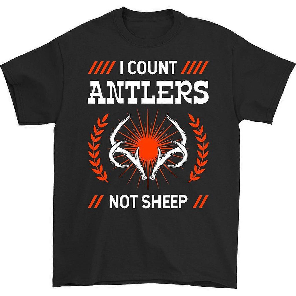 I Count Antlers Not Sheep T-shirt
