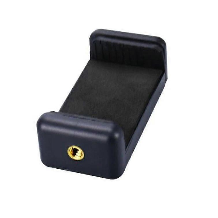 Cell Phone Adjustable Mobile Clip Bracket Clamp Holder Mount Screw Hole For Tripod Monopod Stand