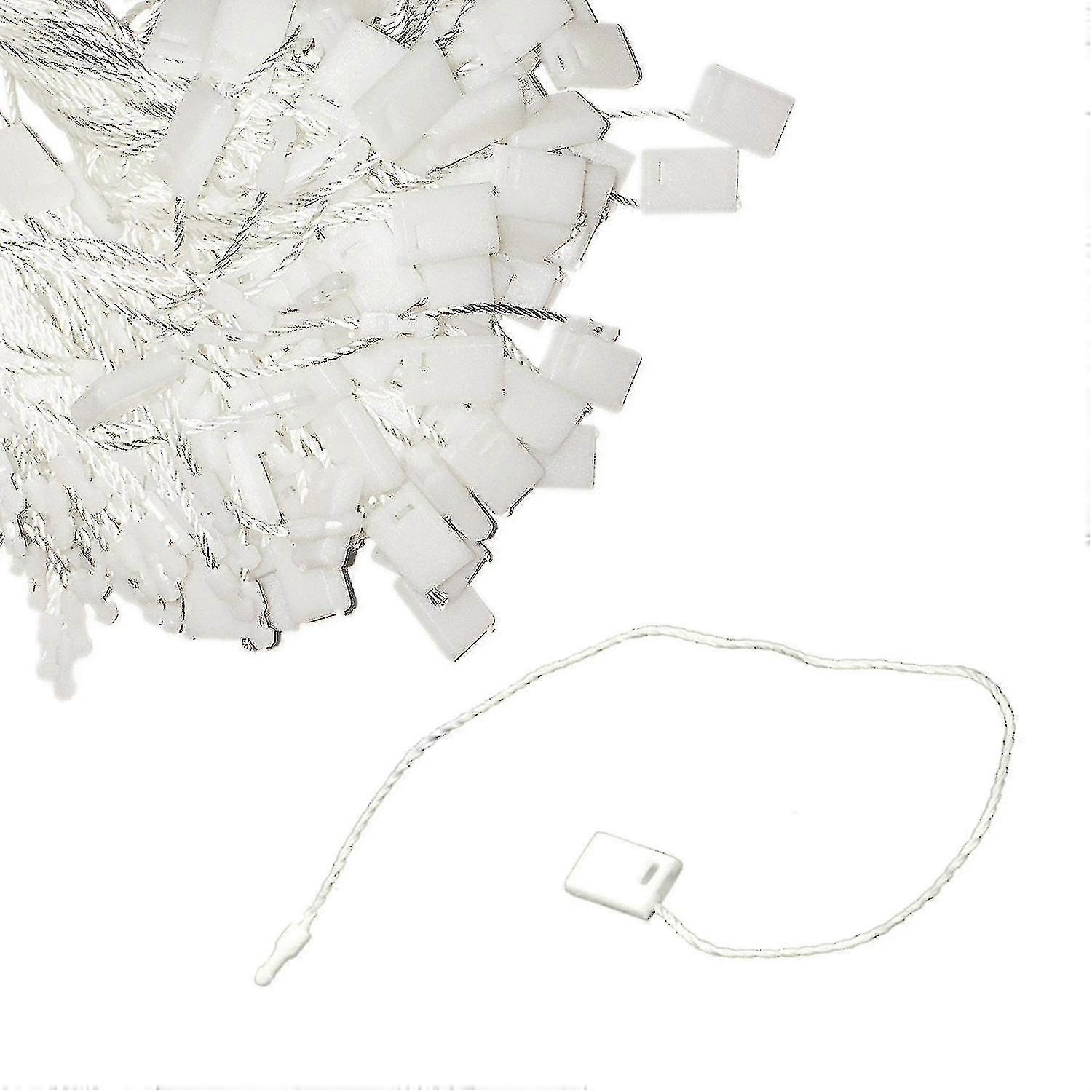 Fermacartellini con cordino in nylon