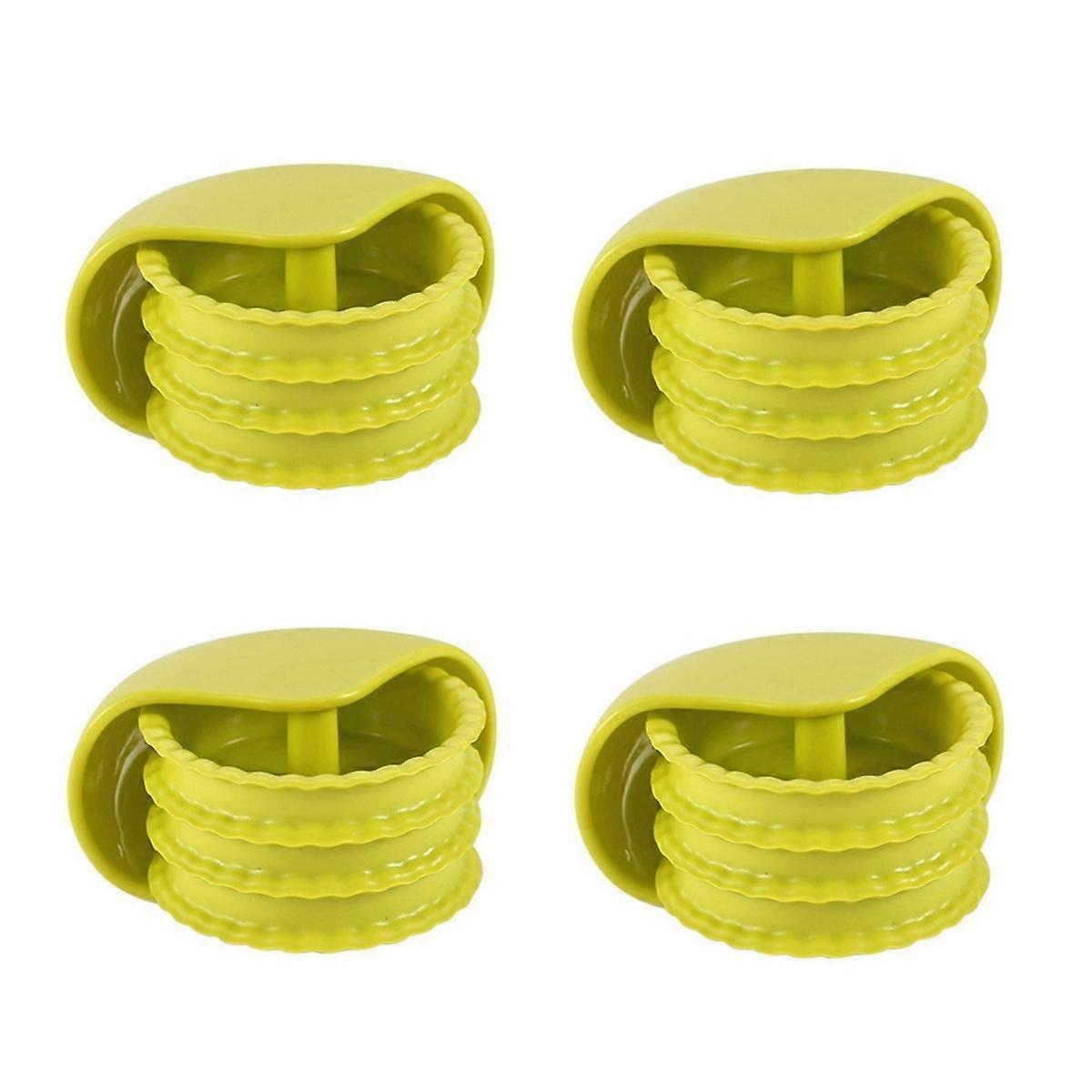 Kitchen Pastry Cutter Round Twist Pizza Crimping Wheel Dough Cutter Cookie Cutter